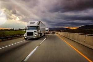 Truck on a Highway